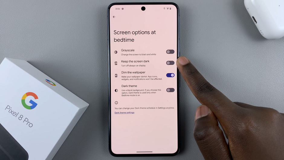 Schedule Always On Display On Google Pixel 8 & Pixel 8 Pro