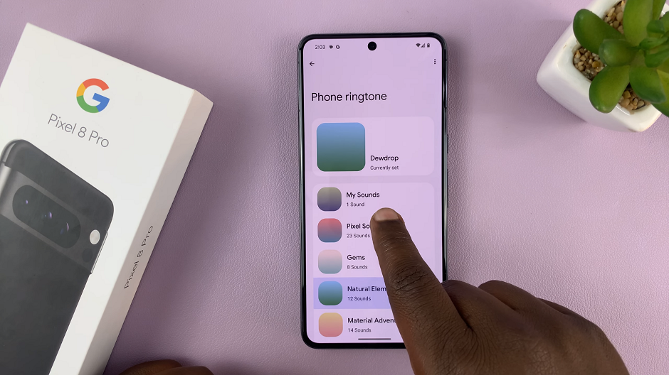 Phone Ringtone Settings