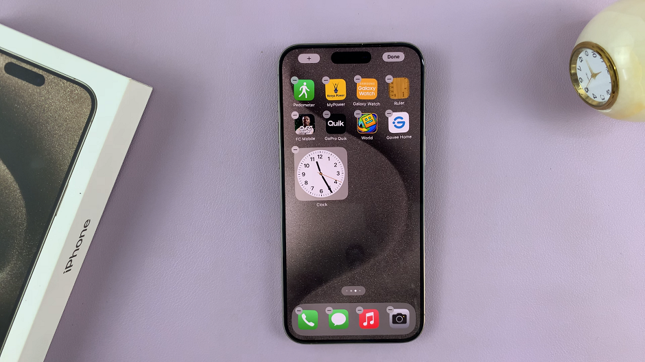 How To Rearrange Home Screen Icons On iPhone 15 & iPhone 15 Pro
