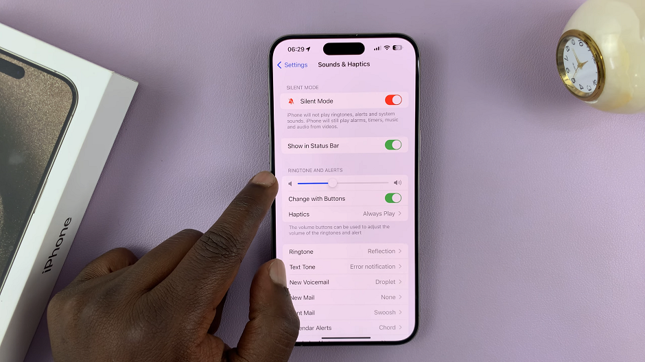 How To Change Alarm Volume On iPhone 15 & iPhone 15 Pro How To Change Alarm Volume On iPhone 15 & iPhone 15 Pro