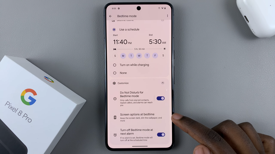 How To Schedule Always On Display On Google Pixel 8 & Pixel 8 Pro