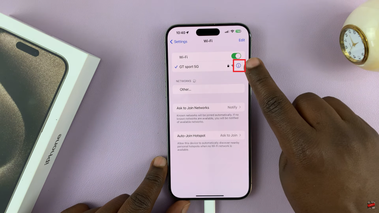 See Your Wi-Fi Password On iPhone