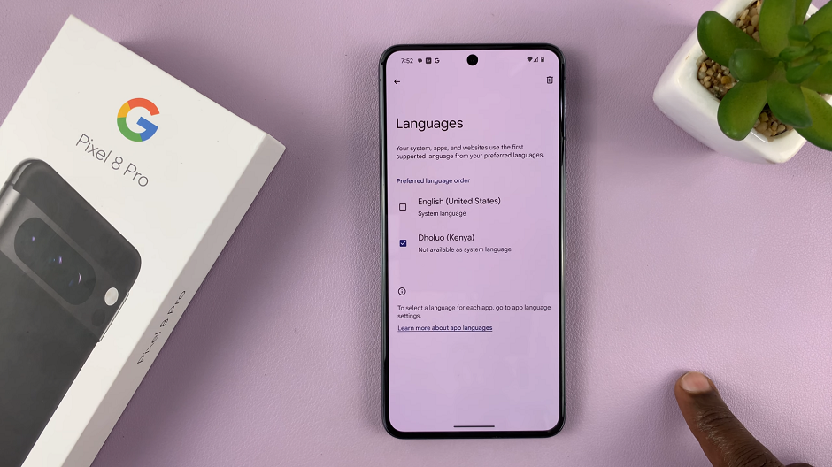 How To Delete a System Language On Google Pixel 8 & Pixel 8 Pro