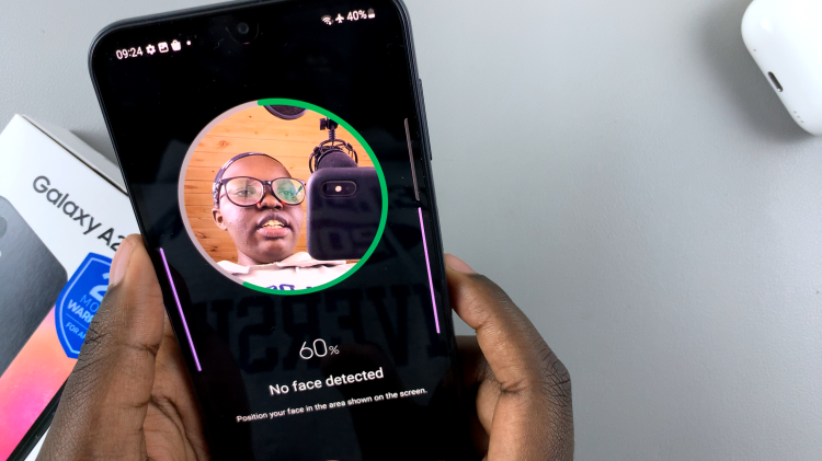 Set Up Face Unlock On Samsung Galaxy A24