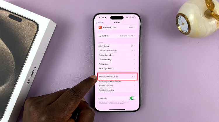 Silence Unknown Callers On iPhone 15 & iPhone 15 Pro