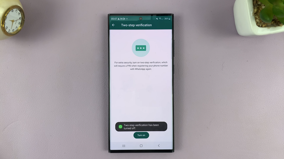 Disable Two-Step Verification PIN For WhatsApp Account