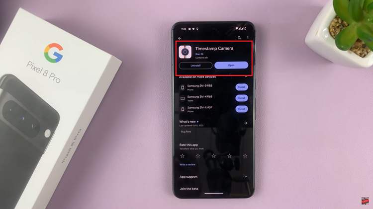 Add Date & Timestamps To Photos On Google Pixel 8