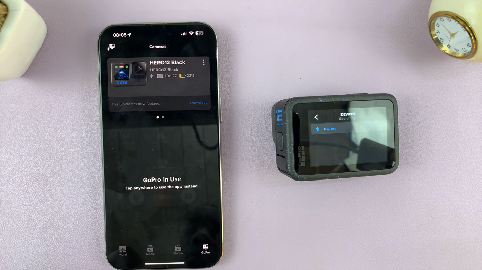 Add GoPro HERO12 To GoPro Quik App