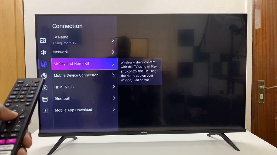How To Turn ON Airplay (Screen Mirroring) On Hisense VIDAA Smart TV