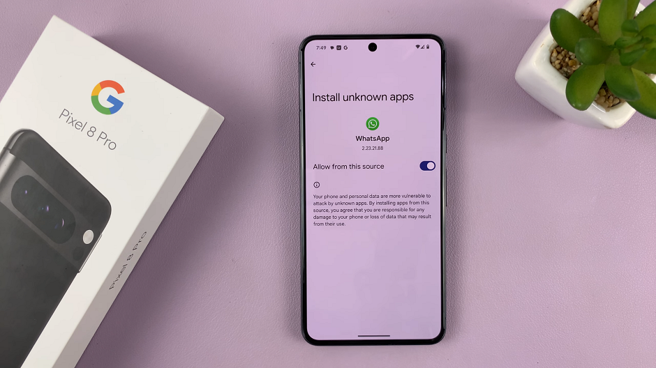 Install Unknown Apps (APK Files) On Google Pixel 8 & Pixel 8 Pro