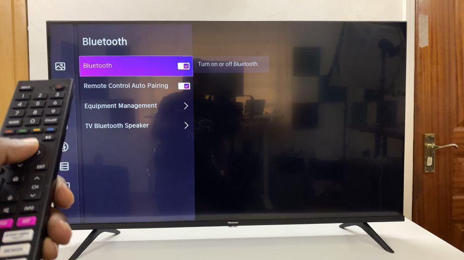 How To Turn Bluetooth ON On Hisense VIDAA Smart TV