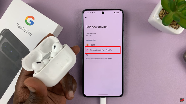 Connect Airpods Pro To Google Pixel 8