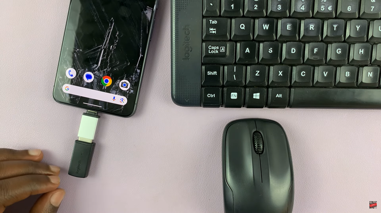 Connect Wireless Keyboard and Mouse To Google Pixel 8