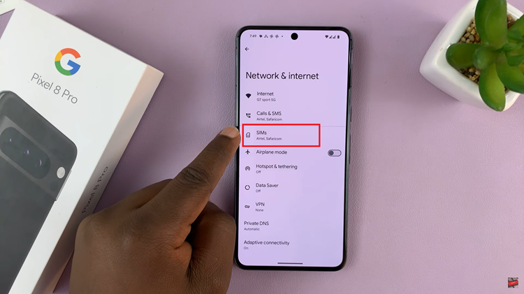 Delete eSIM On Google Pixel 8