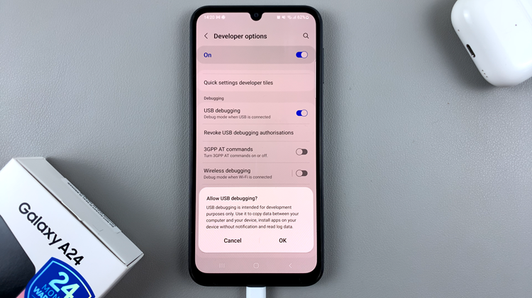  Enable Developer Options & USB Debugging On Samsung Galaxy A24
