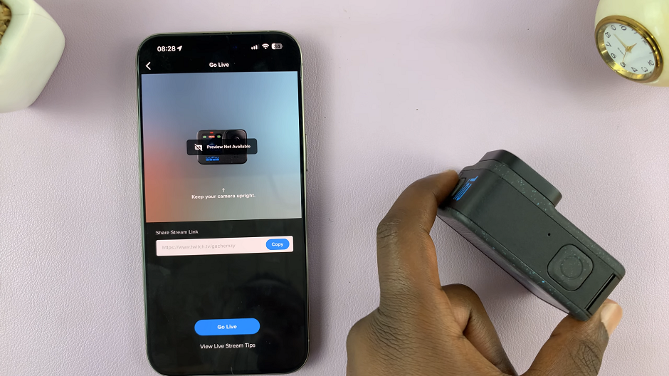 Live Stream With GoPro HERO12