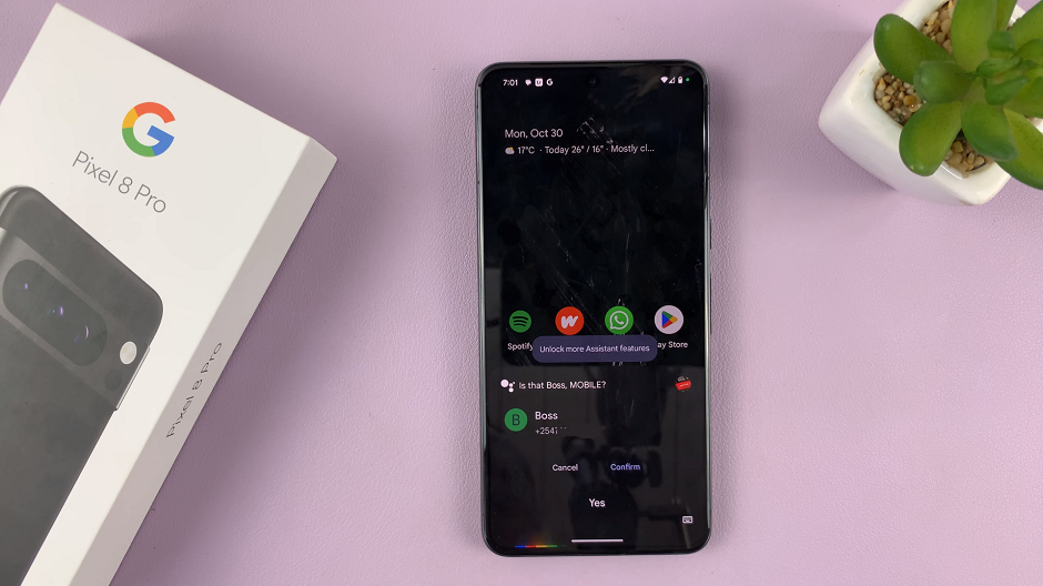 How To Make Phone Calls Hands Free with Google Assistant On Google Pixel 8 & Pixel 8 Pro