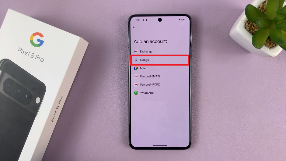 Add a Google Account To Google Pixel 8 & Pixel 8 Pro