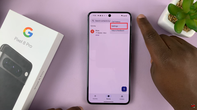 Hide Caller ID On Google Pixel 8