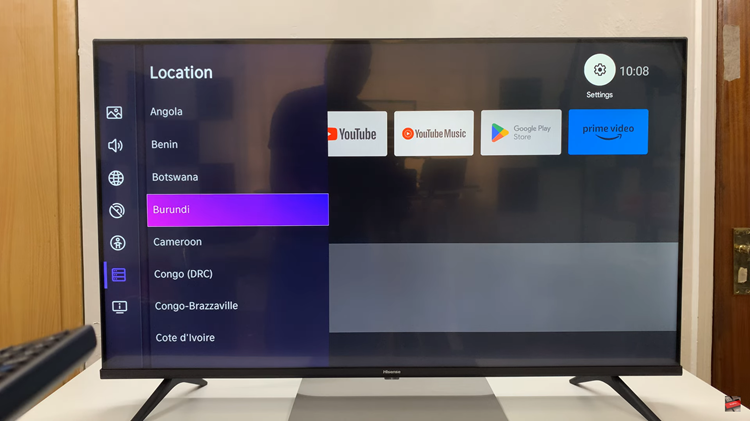 How To Change Location On Hisense VIDAA Smart TV