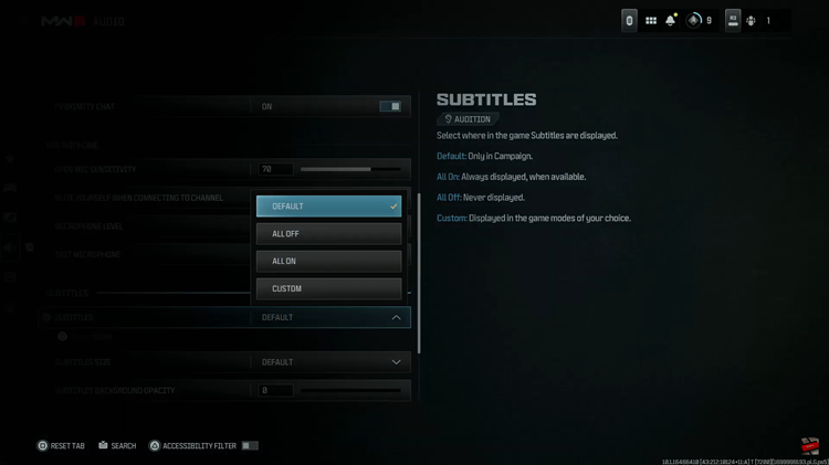 How To Turn ON & OFF Subtitles In Call Of Duty Modern Warfare 3