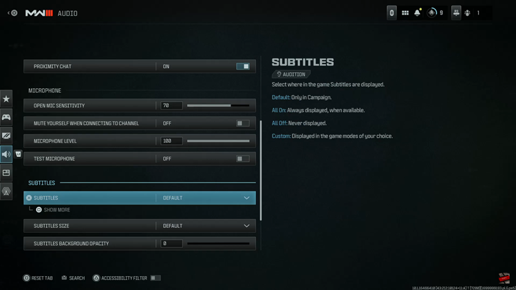 How To Turn ON & OFF Subtitles In Call Of Duty Modern Warfare 3