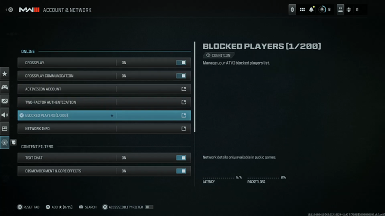 How To View Blocked Players In Call Of Duty Modern Warfare 3