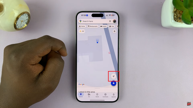 Manually Save Parking Location On Google Maps