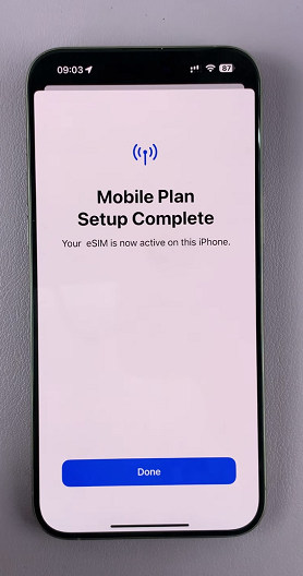 Activate eSIM On iPhone