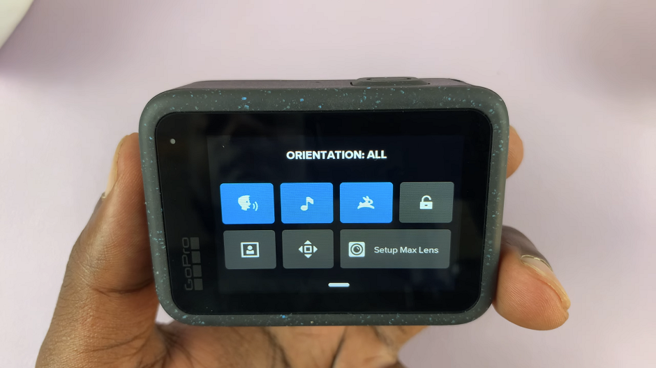 How To Enable Screen Auto Rotation Lock On GoPro HERO12
