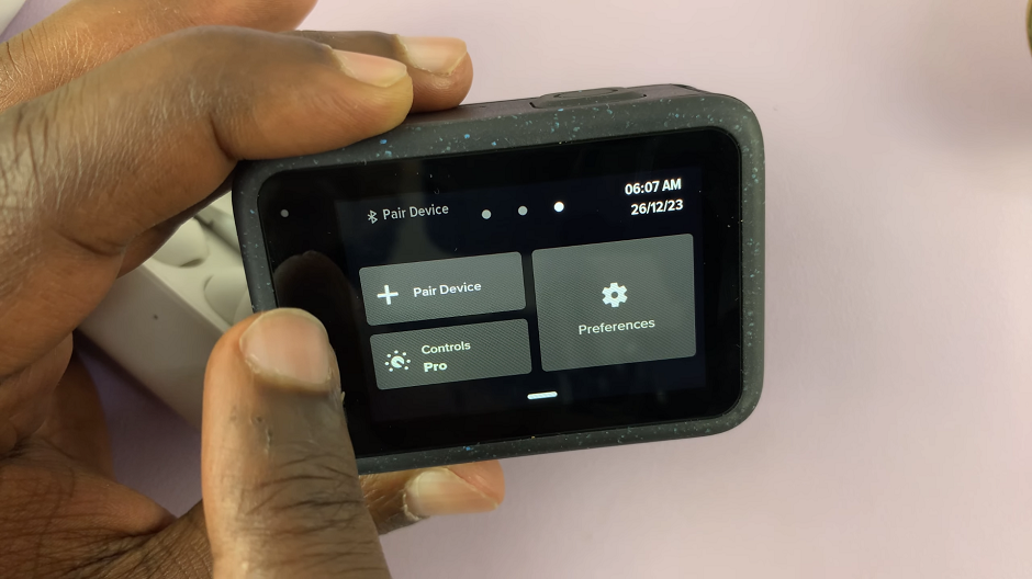 Pair Device On GoPro