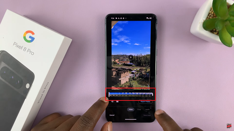 Quickly Trim Videos On Google Pixel 8