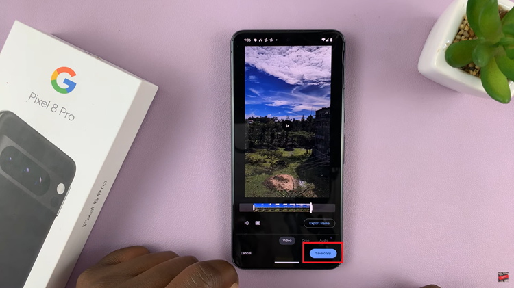 Quickly Trim Videos On Google Pixel 8