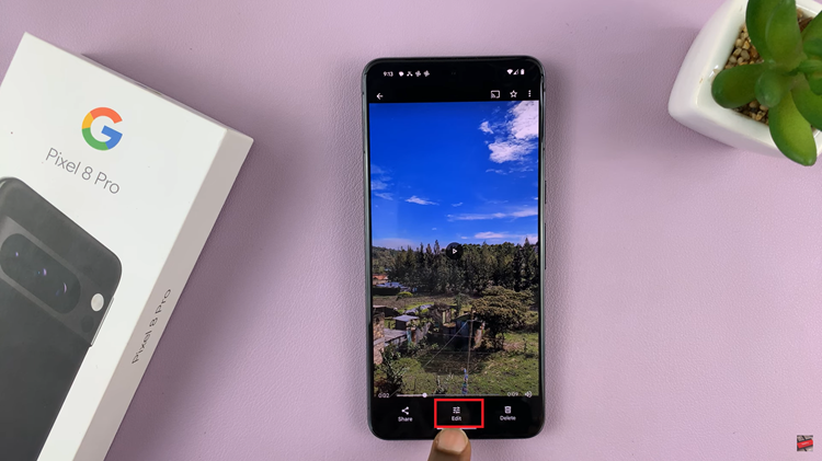 Remove Audio From Video On Google Pixel 8