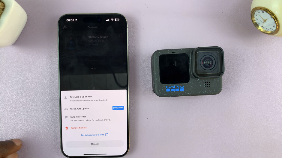 Remove GoPro HERO 12 From GoPro Quik App