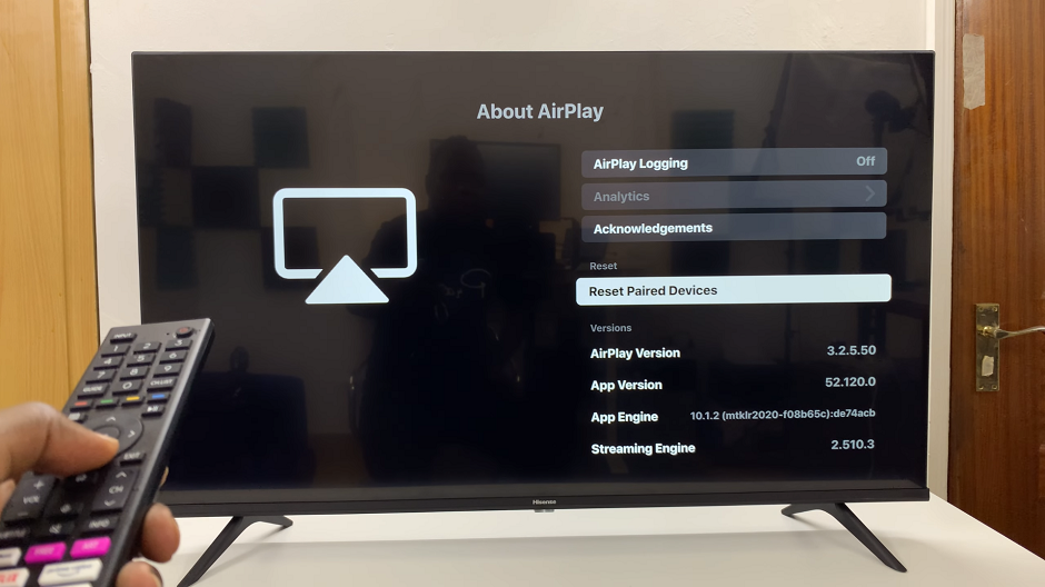 How To Unpair ALL Airplay Devices On Hisense VIDAA Smart TV