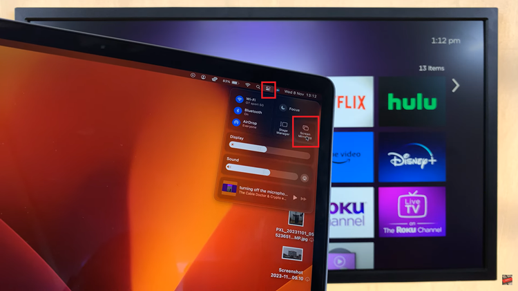 Screen Mirror Mac & MacBook To Roku TV