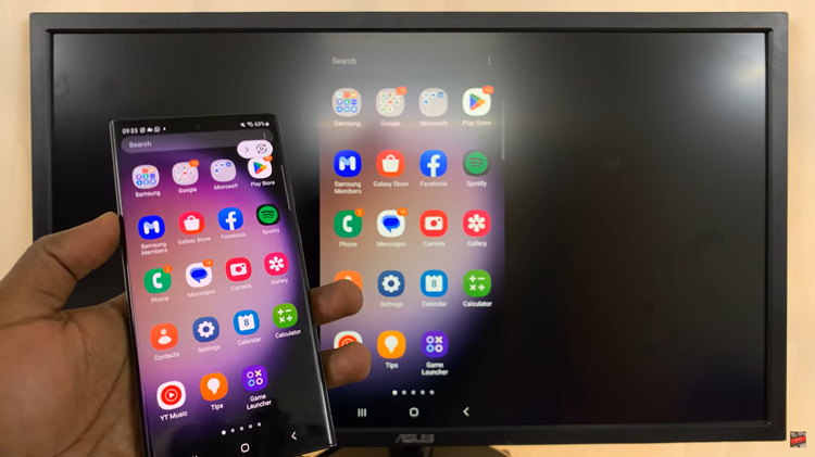 Screen Mirror Any Samsung Phone To Roku TV