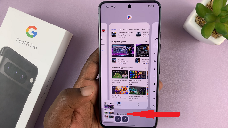 How To Take Screenshot Without Buttons On Google Pixel 8 & Pixel 8 Pro