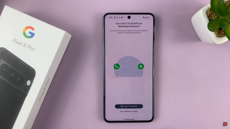Set Up Two WhatsApp Accounts On Google Pixel 8
