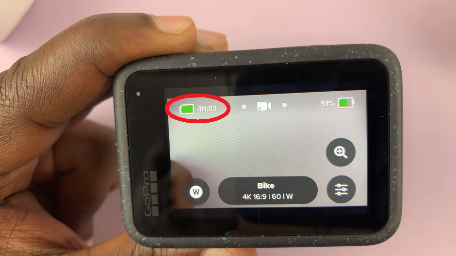 How To Check SD Card Capacity On GoPro HERO12 In Terms Of Time