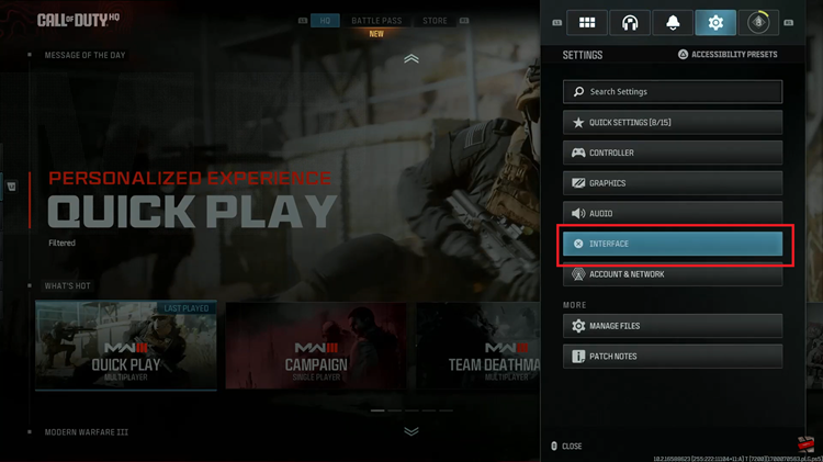 Turn OFF Crosshairs In Call Of Duty Modern Warfare 3