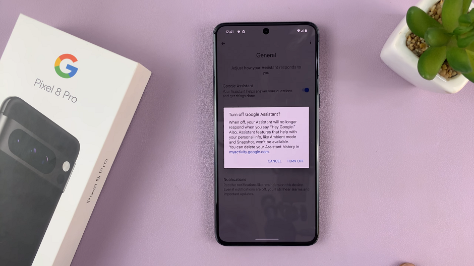 How To Turn OFF Google Assistant On Google Pixel 8 & Pixel 8 Pro