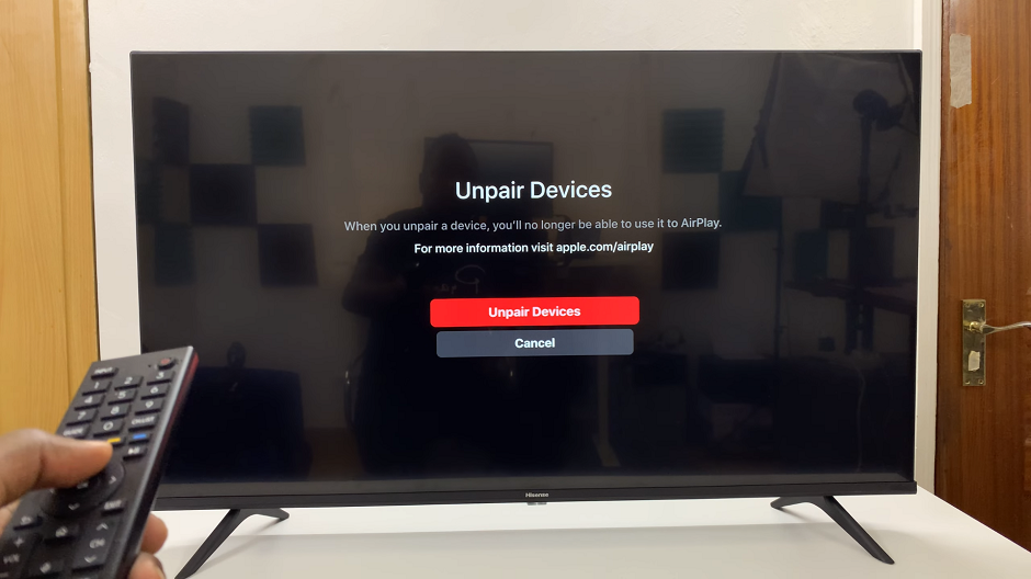 Unpair ALL Airplay Devices On Hisense VIDAA Smart TV