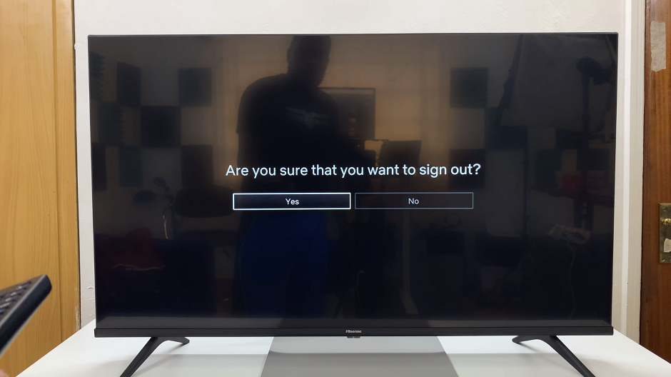 Sign Out Of Netflix On Hisense VIDAA Smart TV