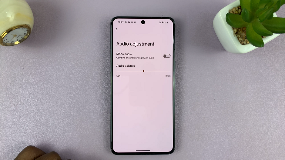 Change Sound Balance On Android (Google Pixel)