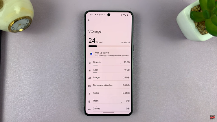 Check Storage Space On Android 14 (Google Pixel)