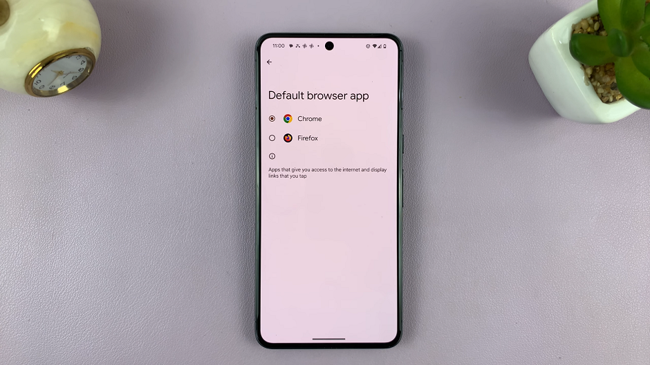 Change Default Browser On Android (Google Pixel)