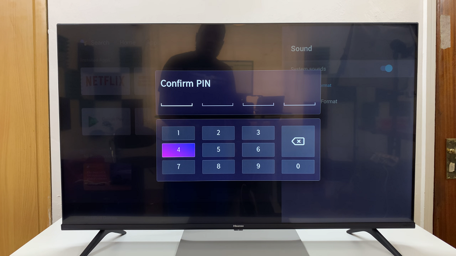 Set Up System PIN For Parental Controls On Hisense VIDAA Smart TV