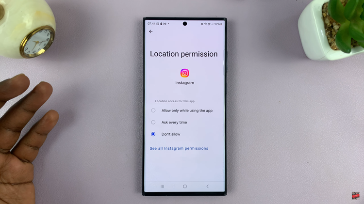 How To Change Location Permissions On Samsung